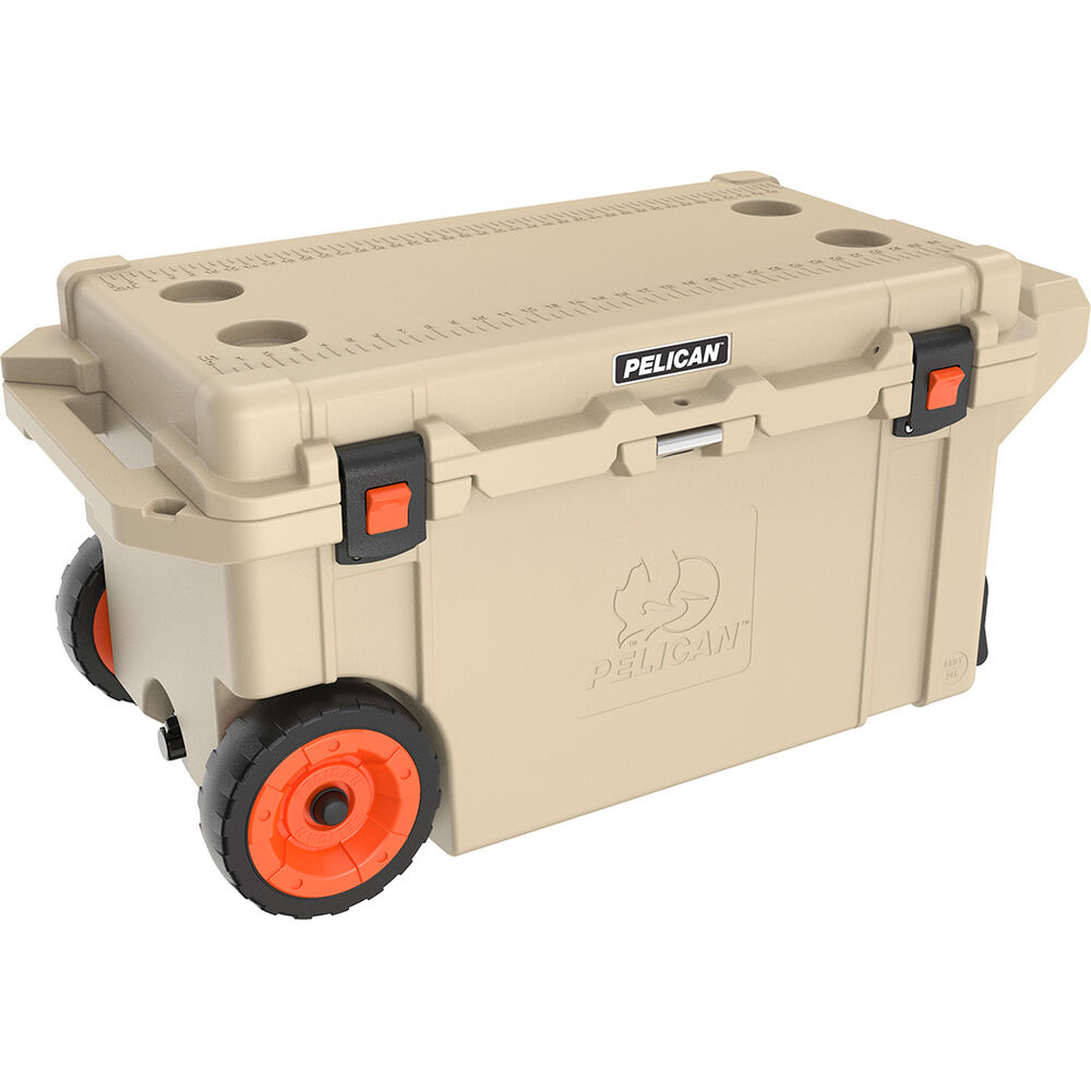 Pelican 80QT Elite Wheeled Cooler (Tan)
Pelican 80QT Elite Wheeled Cooler (Tan)