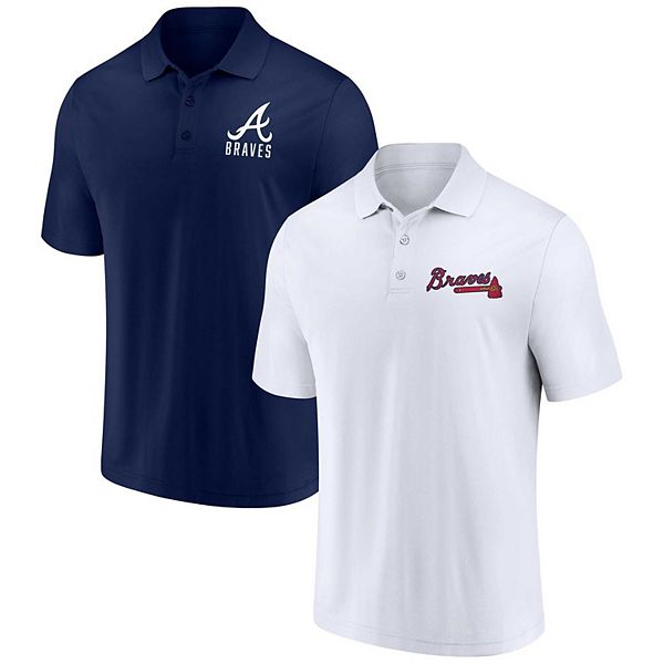 Мужской поло Atlanta Braves с логотипом, набор из двух штук, цвет navy/white Fanatics
Мужской поло Atlanta Braves с логотипом, набор из двух штук, цвет navy/white Fanatics