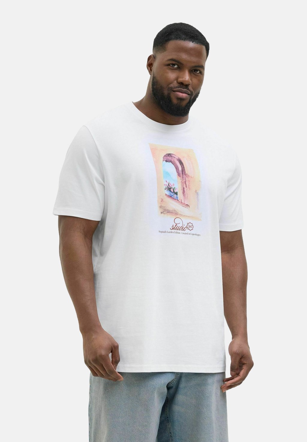 Футболка с принтом PLUS SIZE Jack & Jones, кремовый
Футболка с принтом PLUS SIZE Jack & Jones, кремовый