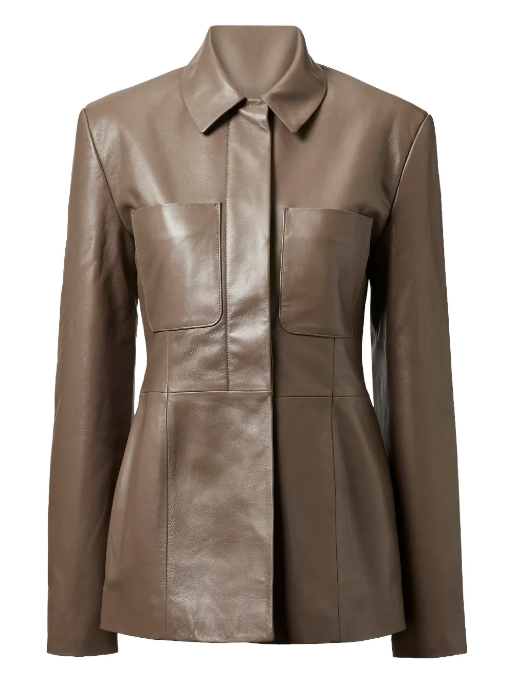 Куртка с накладными карманами на пуговицах TOVE, коричневый
Куртка с накладными карманами на пуговицах TOVE, коричневый