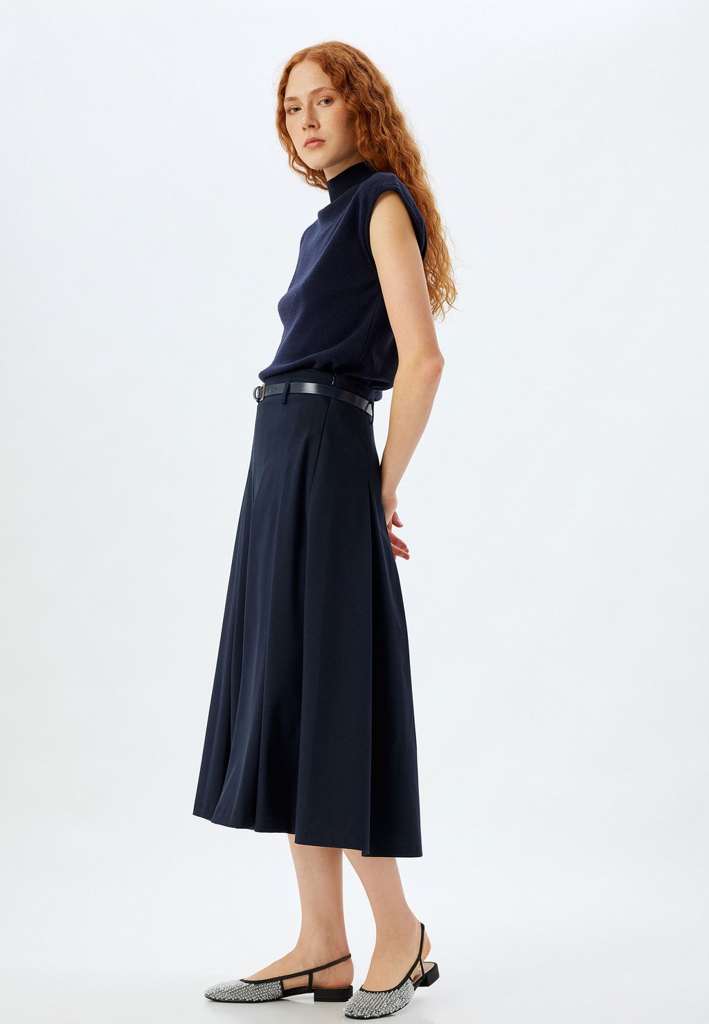 Юбка А-силуэта Koton, синий
Юбка А-силуэта Koton, синий