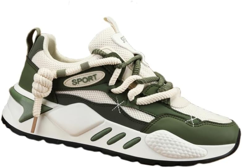 Мужские летние спортивные кроссовки с дышащей сеткой - легкие кроссовки на мягкой подошве для комфорта и модного образа на улице Fusecottc, зеленый
Мужские летние спортивные кроссовки с дышащей сеткой - легкие кроссовки на мягкой подошве для комфорта и модного образа на улице Fusecottc, зеленый