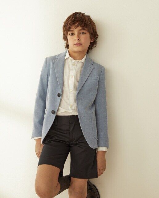 Пиджак из ткани пике для мальчика с накладными карманами Coconut El Corte Inglés, светло-синий
Пиджак из ткани пике для мальчика с накладными карманами Coconut El Corte Inglés, светло-синий