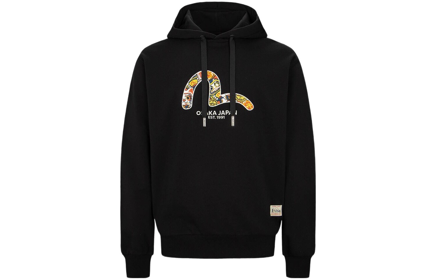 Толстовка мужская черная Evisu, черный
Толстовка мужская черная Evisu, черный