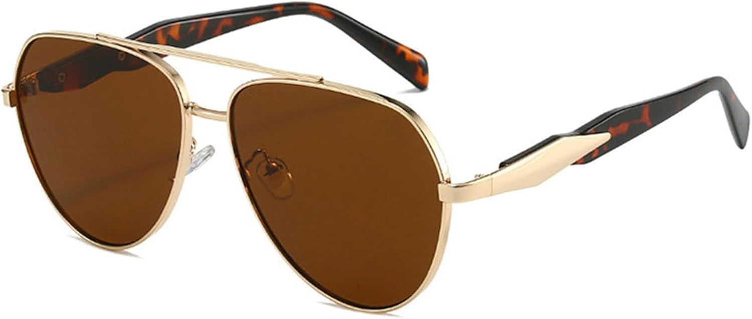 Солнцезащитные очки COTIA Fashion Double Bridges Pilot для женщин и мужчин, в стиле ретро с металлическими вставками, квадратной формой, панк-стиль, повседневные солнцезащитные очки, Tea
Солнцезащитные очки COTIA Fashion Double Bridges Pilot для женщин и мужчин, в стиле ретро с металлическими вставками, квадратной формой, панк-стиль, повседневные солнцезащитные очки, Tea