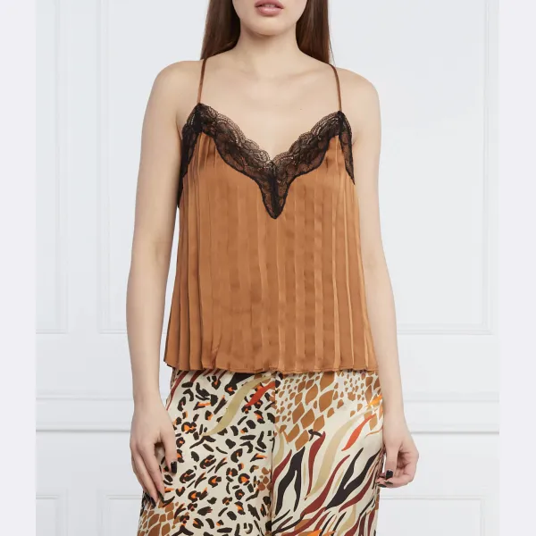 Топ стандартного кроя Liu Jo, коричневый
Топ стандартного кроя Liu Jo, коричневый