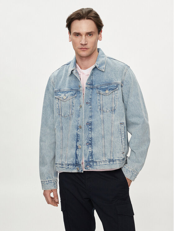 Джинсовая куртка стандартного кроя Gap, синий
Джинсовая куртка стандартного кроя Gap, синий