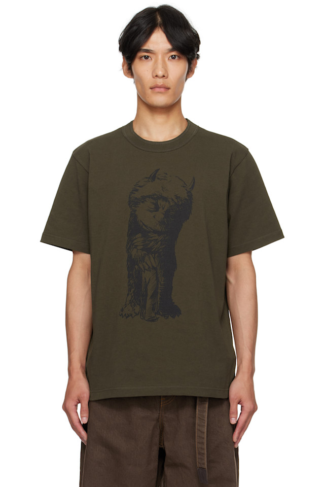 Футболка «Там, где живут чудовища» Sacai, мультиколор
Футболка «Там, где живут чудовища» Sacai, мультиколор