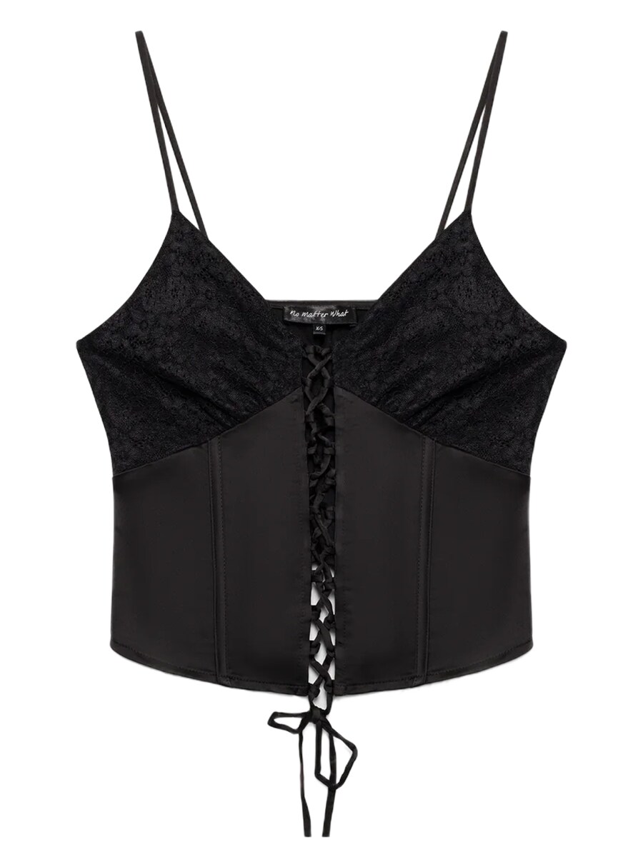 Топ No Matter What, черный
Топ No Matter What, черный