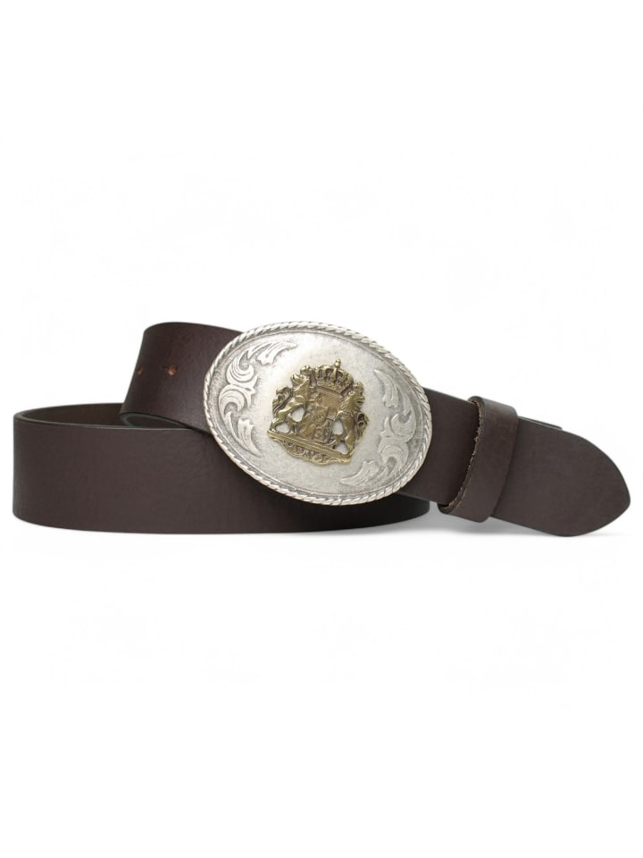 Ремень FRONHOFER, темно-коричневый 
Ремень FRONHOFER, темно-коричневый