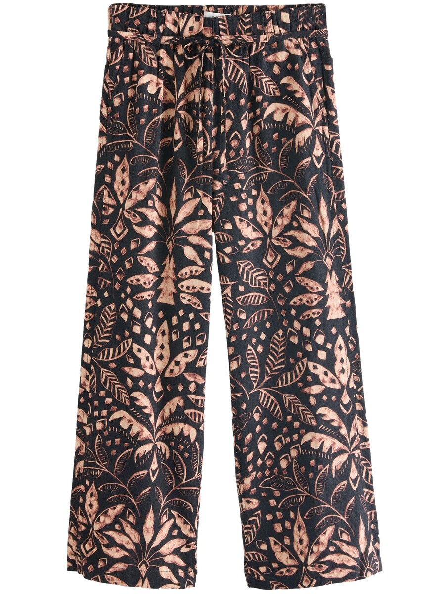 Брюки свободного кроя Next, черный
Брюки свободного кроя Next, черный