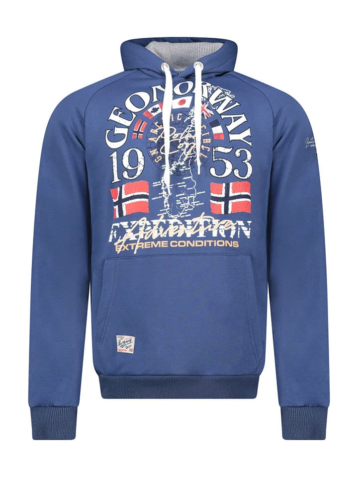 Толстовка Gakim Geographical Norway, синий
Толстовка Gakim Geographical Norway, синий