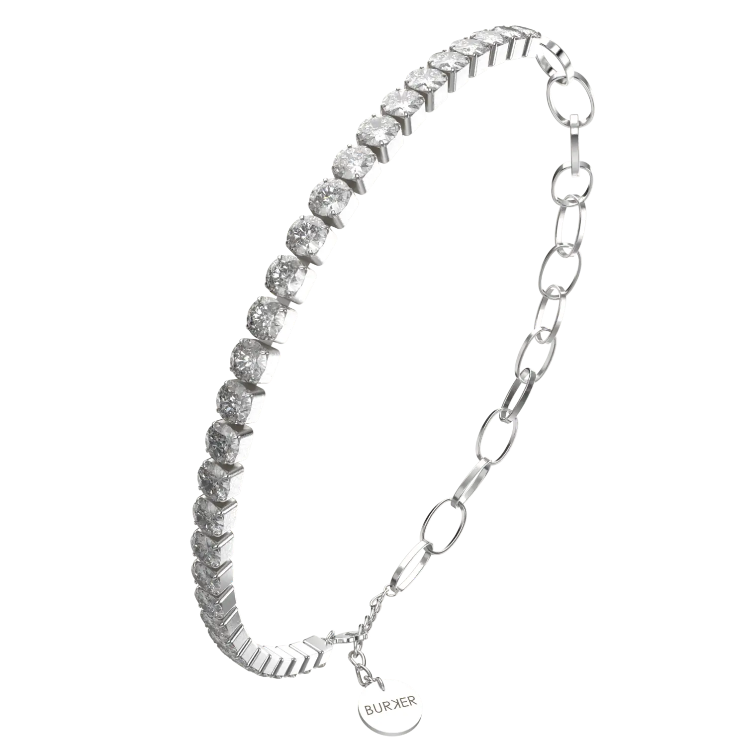 Браслет Burker Jade, серебро
Браслет Burker Jade, серебро