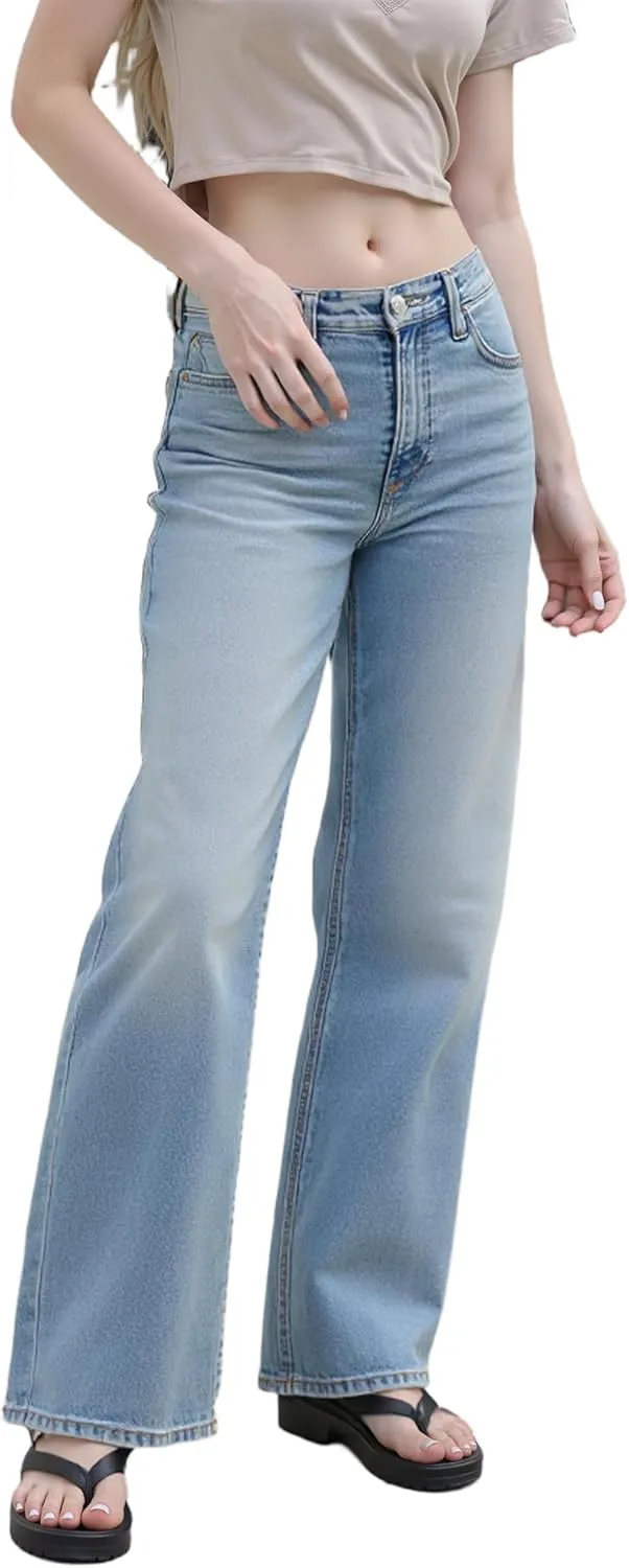 Женские джинсы с эффектом подтяжки и прямым кроем Hxkwox
Женские джинсы с эффектом подтяжки и прямым кроем Hxkwox