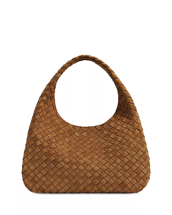 Большая сумка через плечо Campana из замши intrecciato Bottega Veneta, бежевый
Большая сумка через плечо Campana из замши intrecciato Bottega Veneta, бежевый