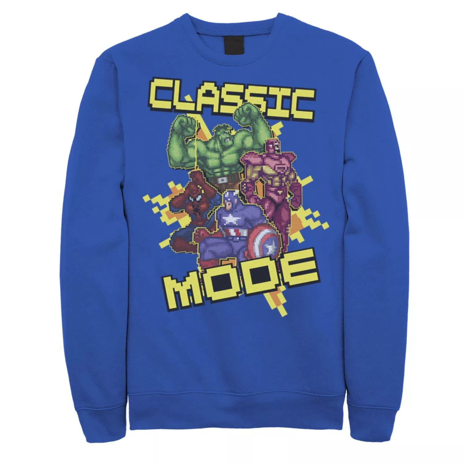 Мужская толстовка с коллажем в классическом режиме «Марвел Мстители» Marvel
Мужская толстовка с коллажем в классическом режиме «Марвел Мстители» Marvel