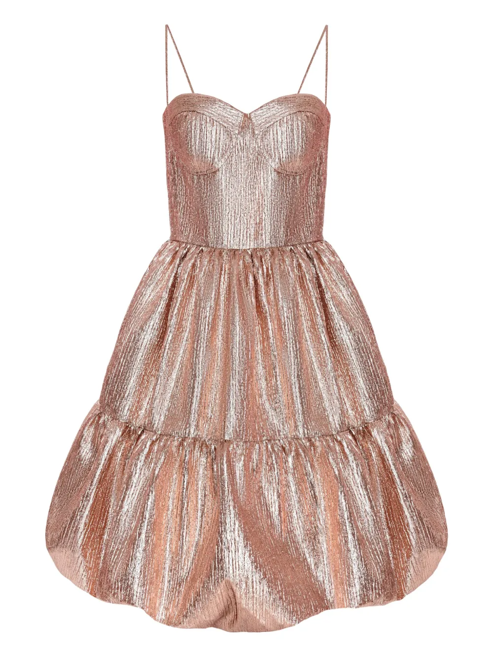 Платье мини со сборками и эффектом металлик ANOUKI, розовый
Платье мини со сборками и эффектом металлик ANOUKI, розовый
