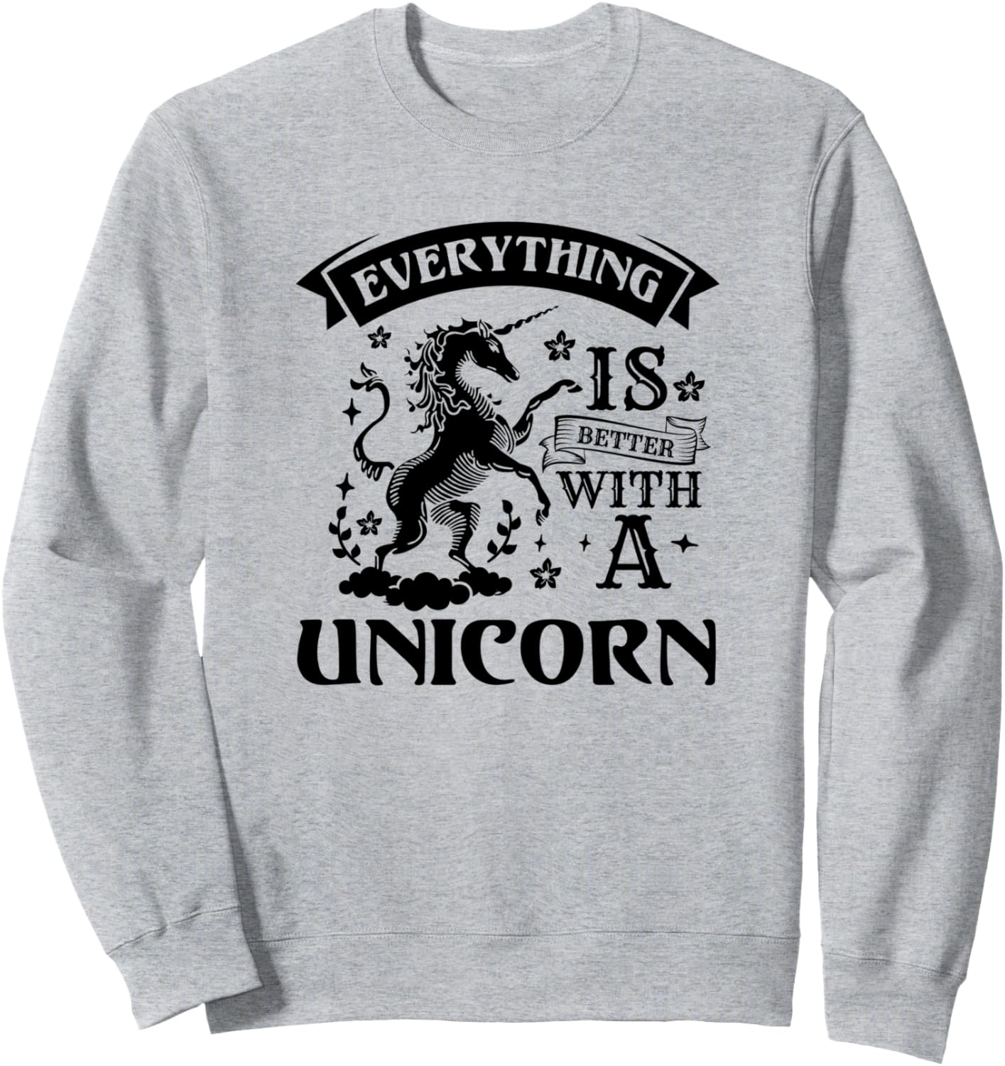 Все лучше с единорогом - забавная толстовка для любителей единорогов Everything Is Better With A Unicorn, серый
Все лучше с единорогом - забавная толстовка для любителей единорогов Everything Is Better With A Unicorn, серый