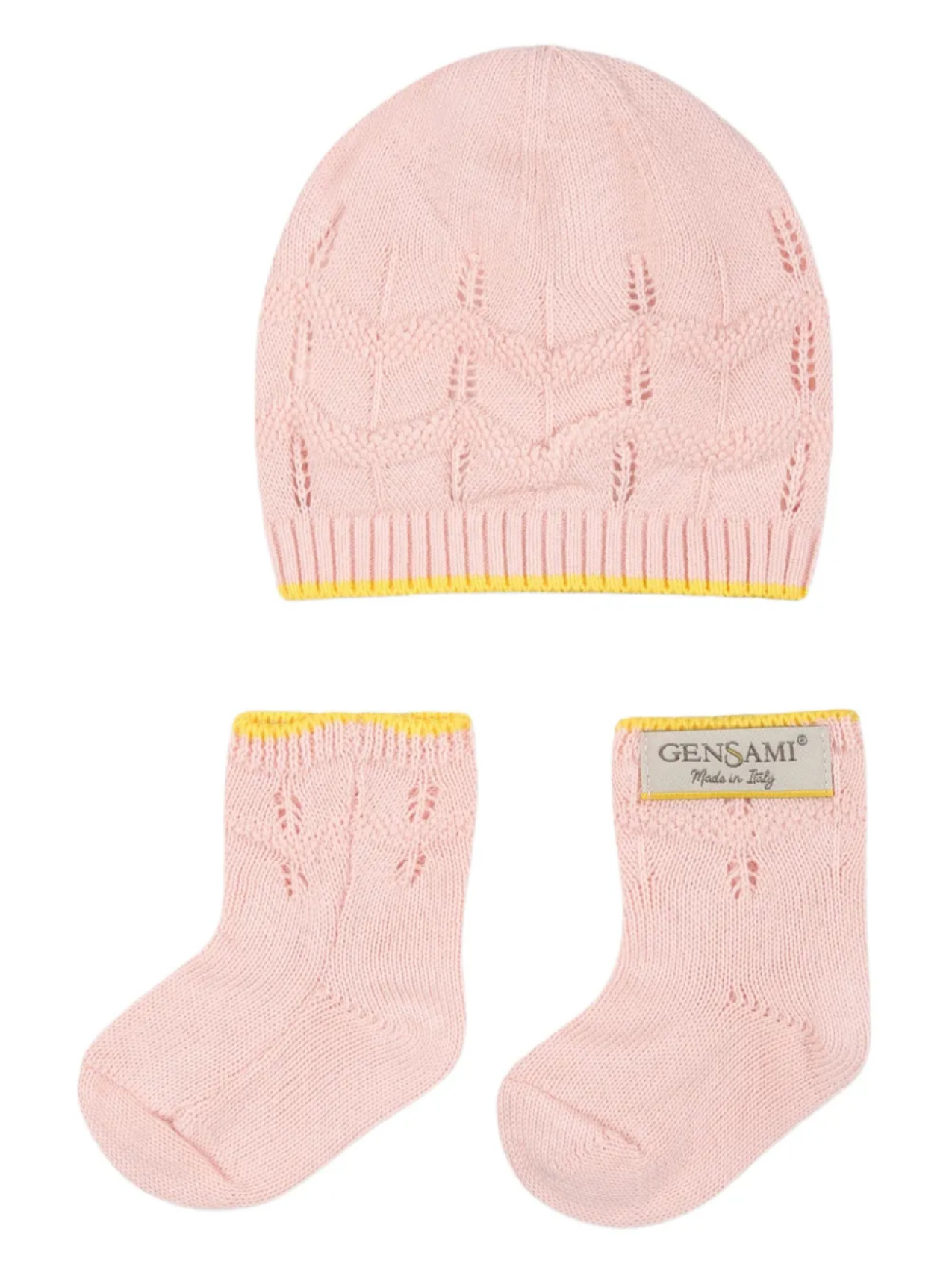 Комплект шапок-бини Happy ZigZag Gensami kids, розовый
Комплект шапок-бини Happy ZigZag Gensami kids, розовый