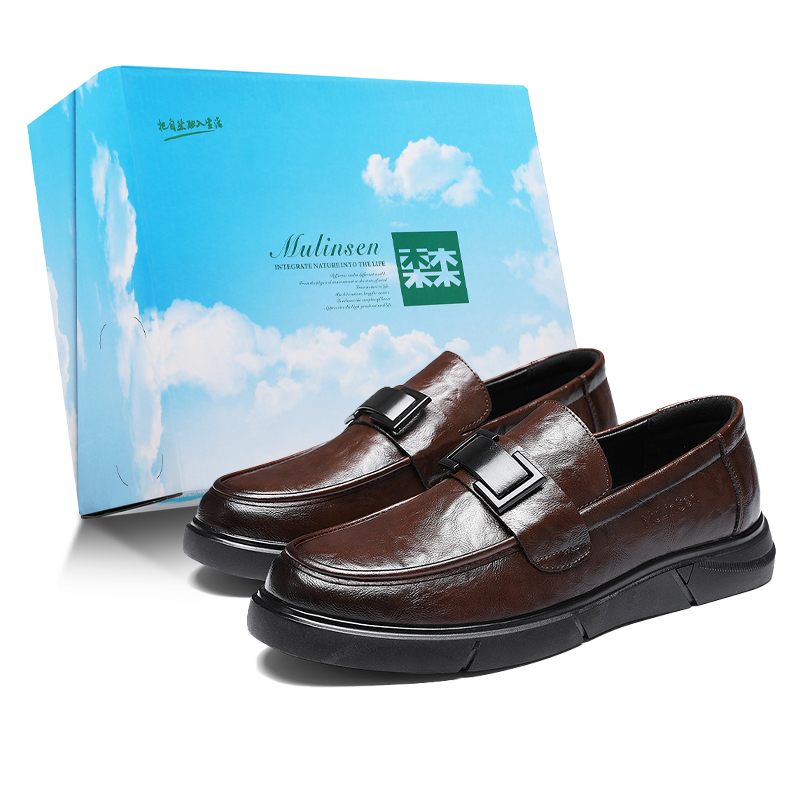 Mulinsen Повседневные кожаные туфли мужские низкие, черные/коричневые
Mulinsen Повседневные кожаные туфли мужские низкие, черные/коричневые
