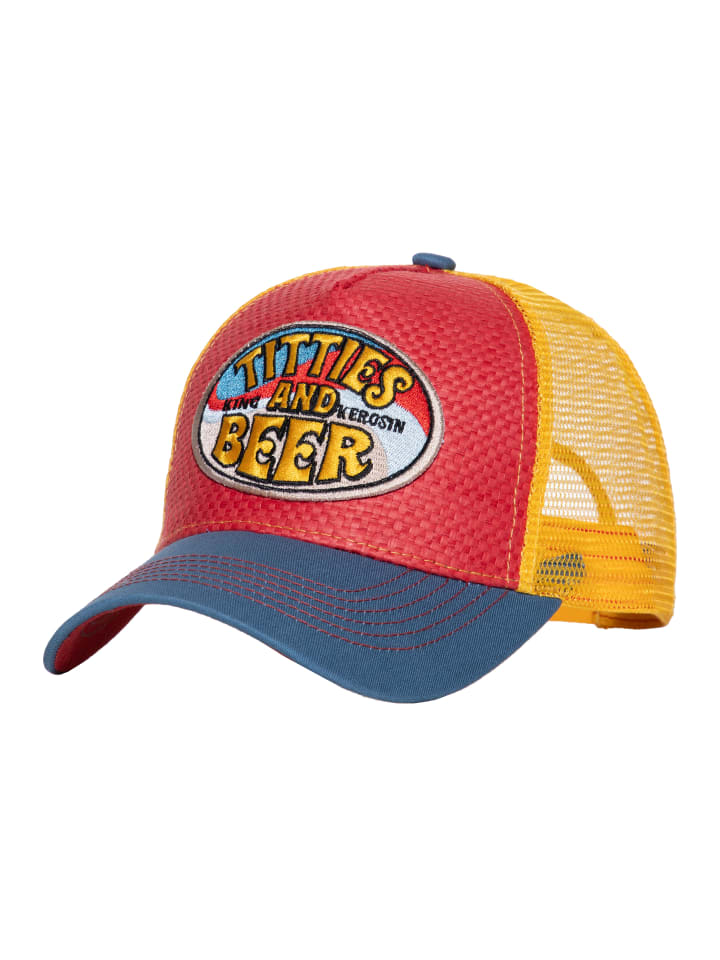 Бейсболка King Kerosin Trucker Cap, сиськи и пиво винно-красного цвета
Бейсболка King Kerosin Trucker Cap, сиськи и пиво винно-красного цвета