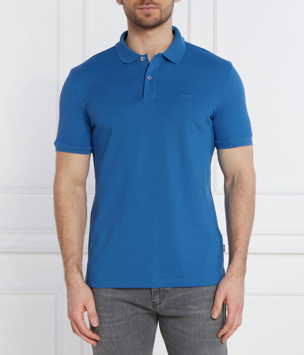 Поло Boss Pallas Regular Fit с короткими рукавами, синий
Поло Boss Pallas Regular Fit с короткими рукавами, синий