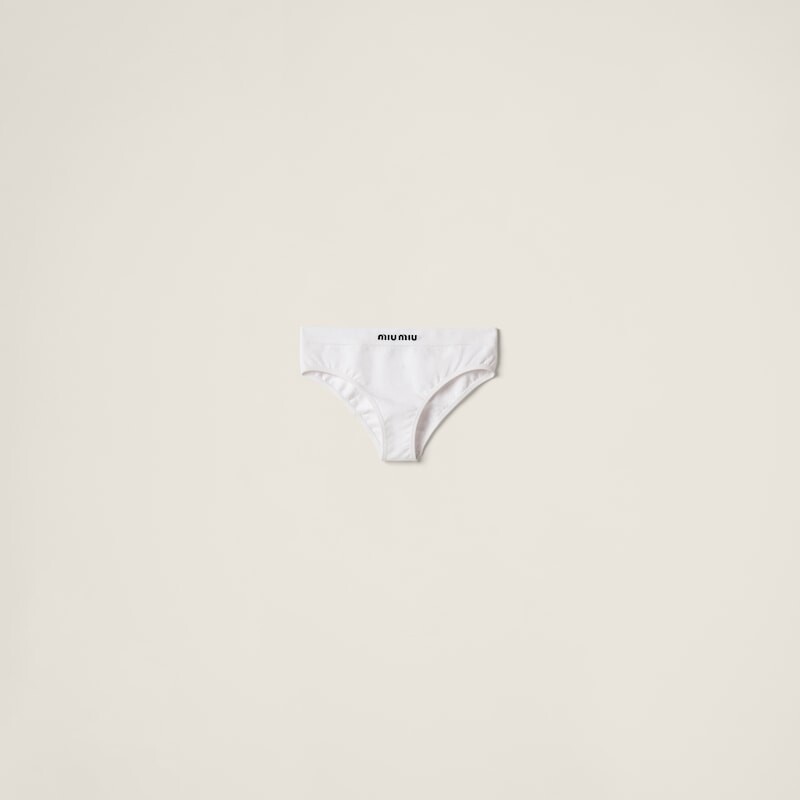 Бесшовные трусики Miu Miu, белый
Бесшовные трусики Miu Miu, белый