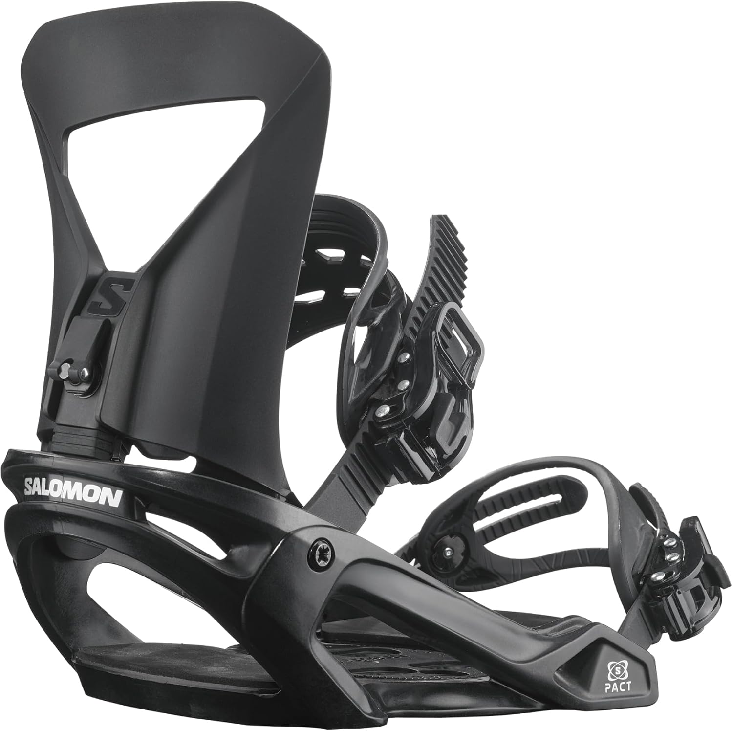 Крепления Salomon Snowboard Pact 2024-25 мужские L47671400 S черные, Black
Крепления Salomon Snowboard Pact 2024-25 мужские L47671400 S черные, Black