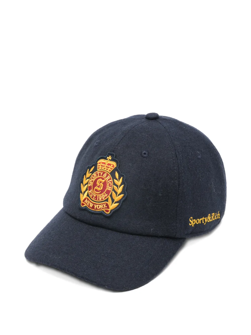 Бейсболка с нашивкой логотипа NY Sporty & Rich, синий
Бейсболка с нашивкой логотипа NY Sporty & Rich, синий