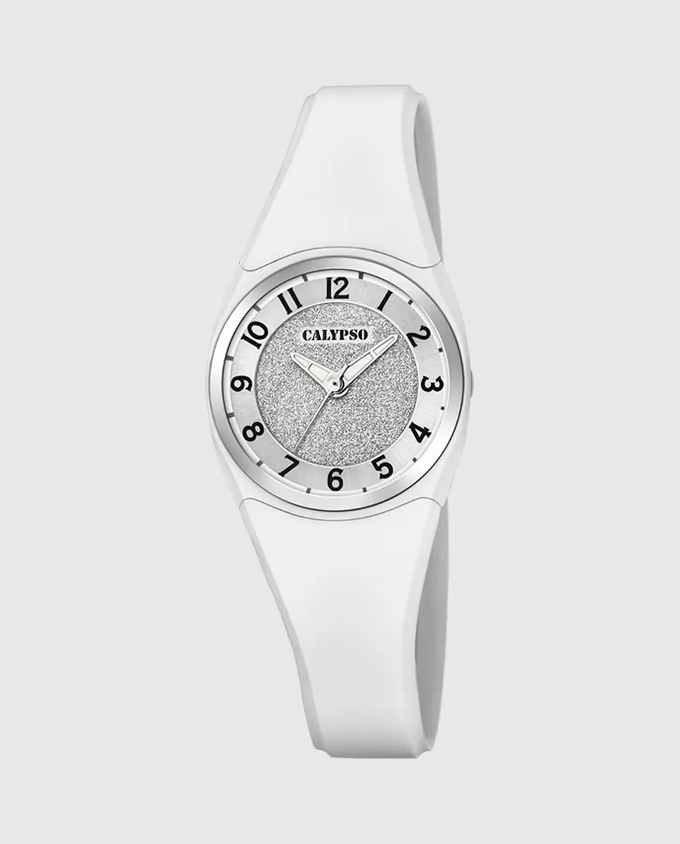 K5752/1 Модные женские часы из каучука белого цвета Calypso, белый
K5752/1 Модные женские часы из каучука белого цвета Calypso, белый