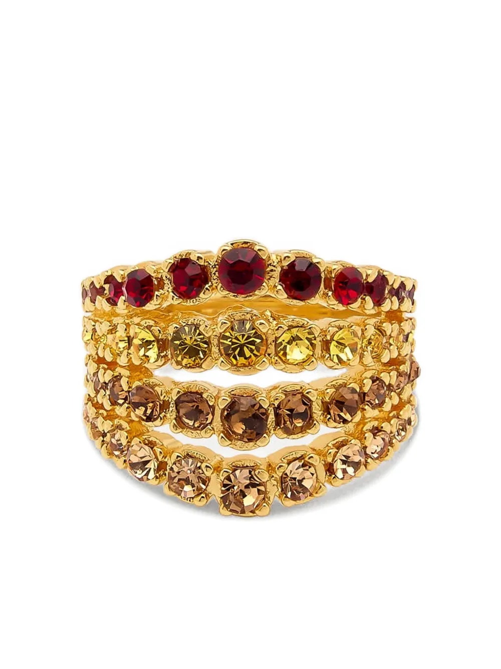 Кольцо Fan с кристаллами Oscar de la Renta, золотой
Кольцо Fan с кристаллами Oscar de la Renta, золотой