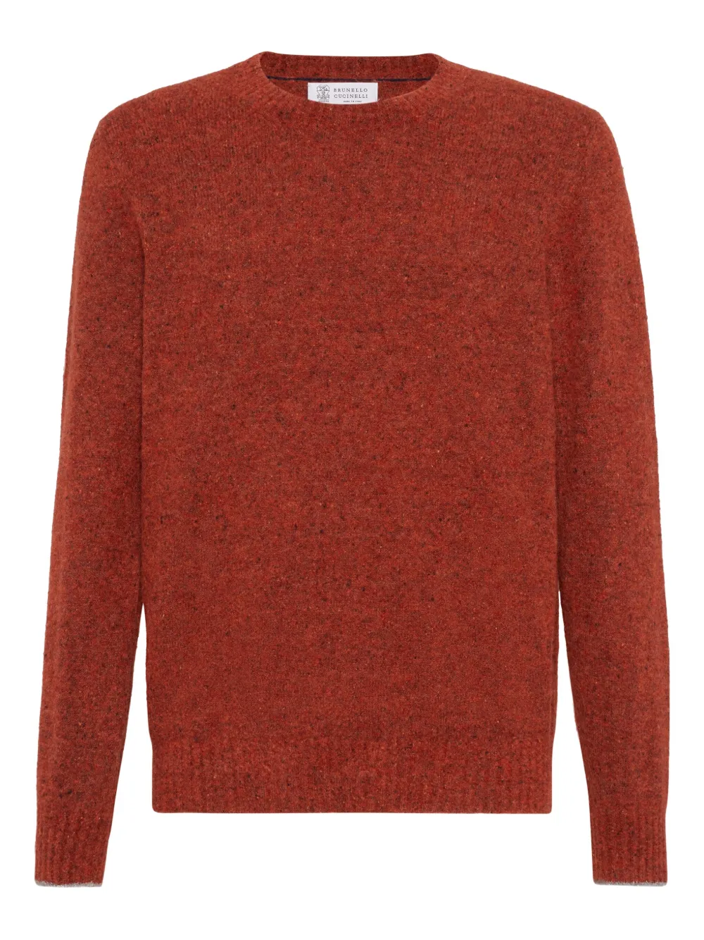 Свитер с круглым вырезом Brunello Cucinelli, оранжевый
Свитер с круглым вырезом Brunello Cucinelli, оранжевый