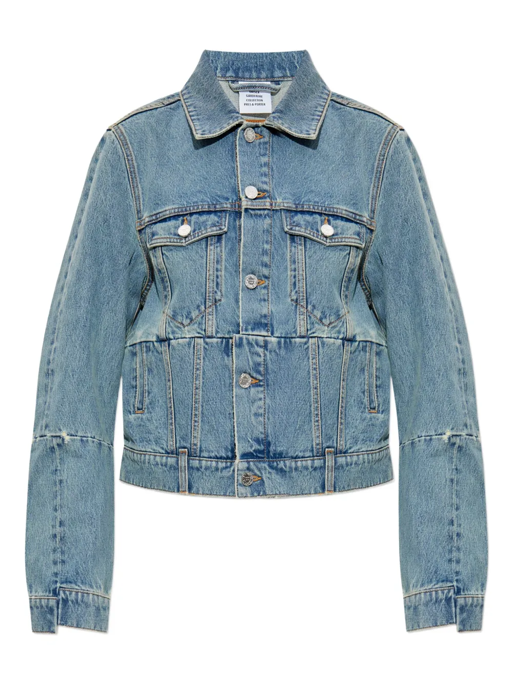 Джинсовая куртка со вставками Vetements, синий
Джинсовая куртка со вставками Vetements, синий