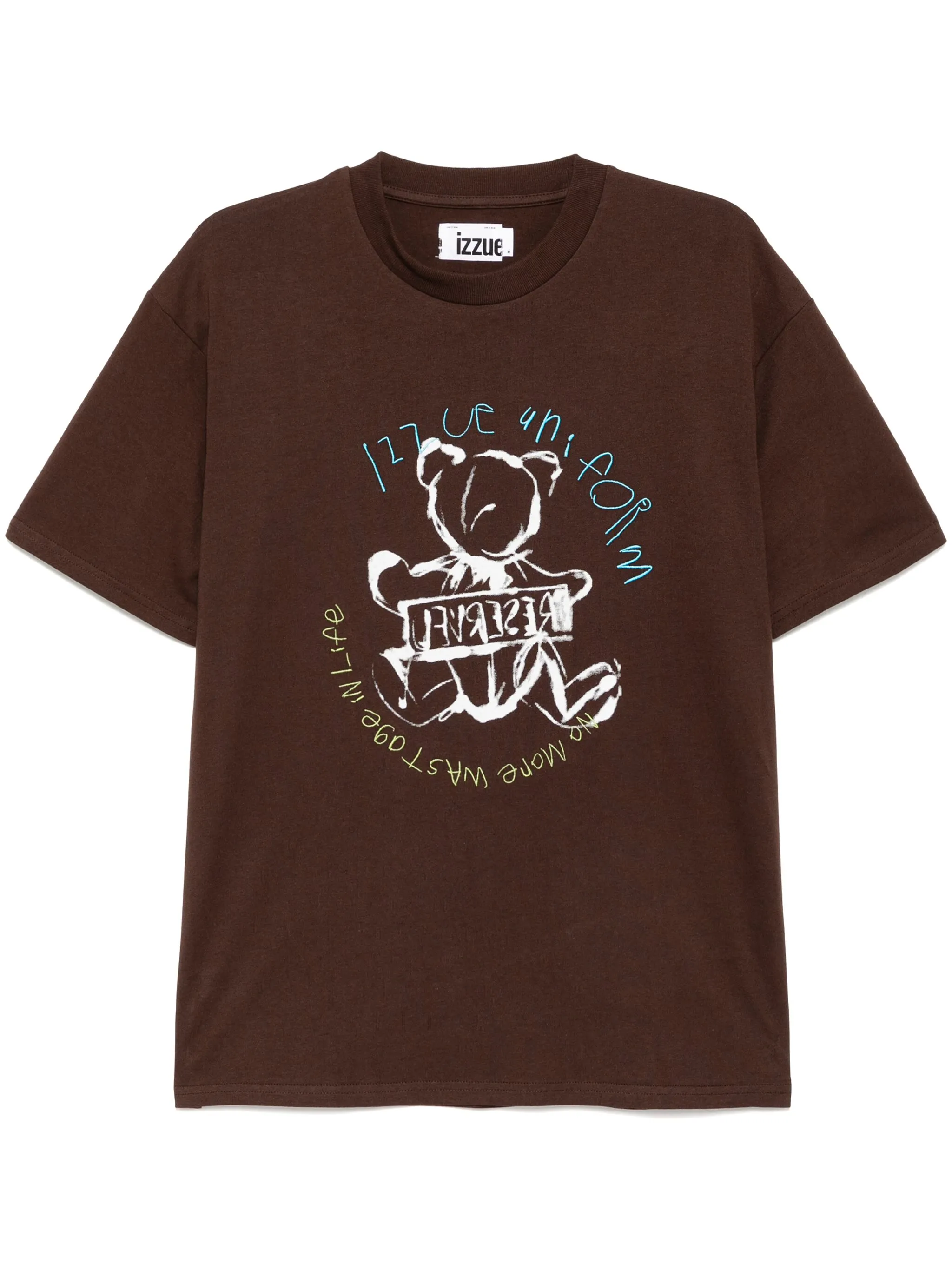 Футболка с графичным принтом Izzue, коричневый
Футболка с графичным принтом Izzue, коричневый