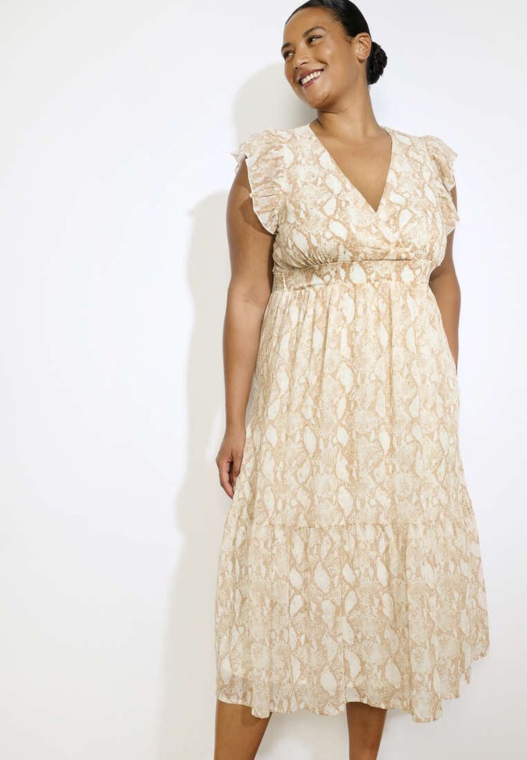 Платье LolaLiza LONG RUFFLED SNAKE PRINT, Lt Beige/Beige
Платье LolaLiza LONG RUFFLED SNAKE PRINT, Lt Beige/Beige