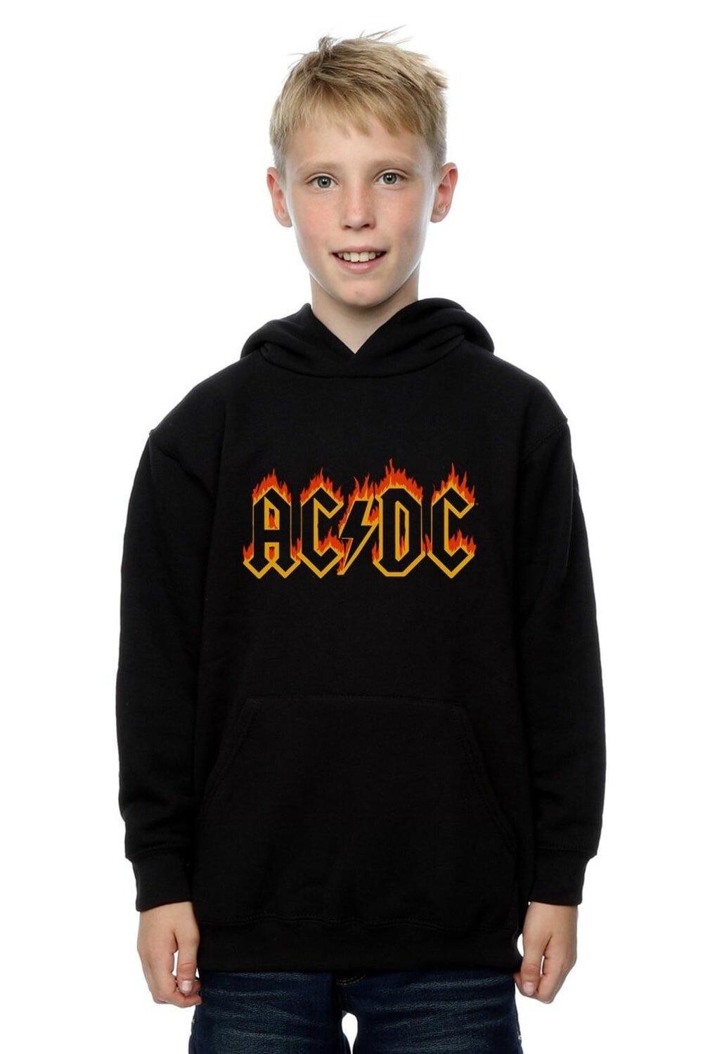 Толстовка с логотипом Flames AC/DC, черный
Толстовка с логотипом Flames AC/DC, черный