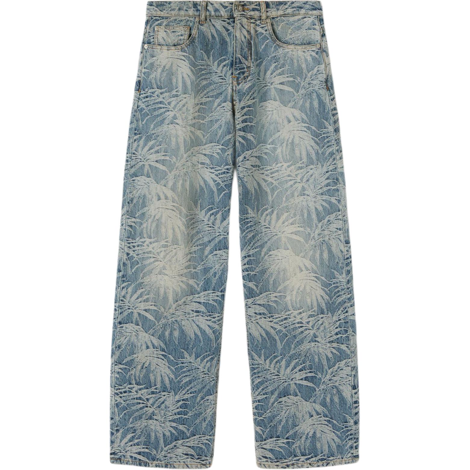 Прямые джинсы Palms Loose fit PALM ANGELS, синий
Прямые джинсы Palms Loose fit PALM ANGELS, синий