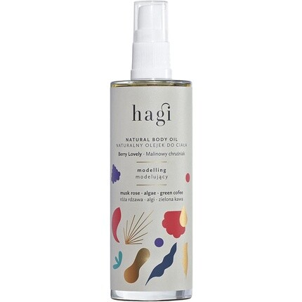 Hagi Natural Body Oil Berry Lovely Антицеллюлитное масло с витамином Е и розовым маслом 100мл 
Hagi Natural Body Oil Berry Lovely Антицеллюлитное масло с витамином Е и розовым маслом 100мл