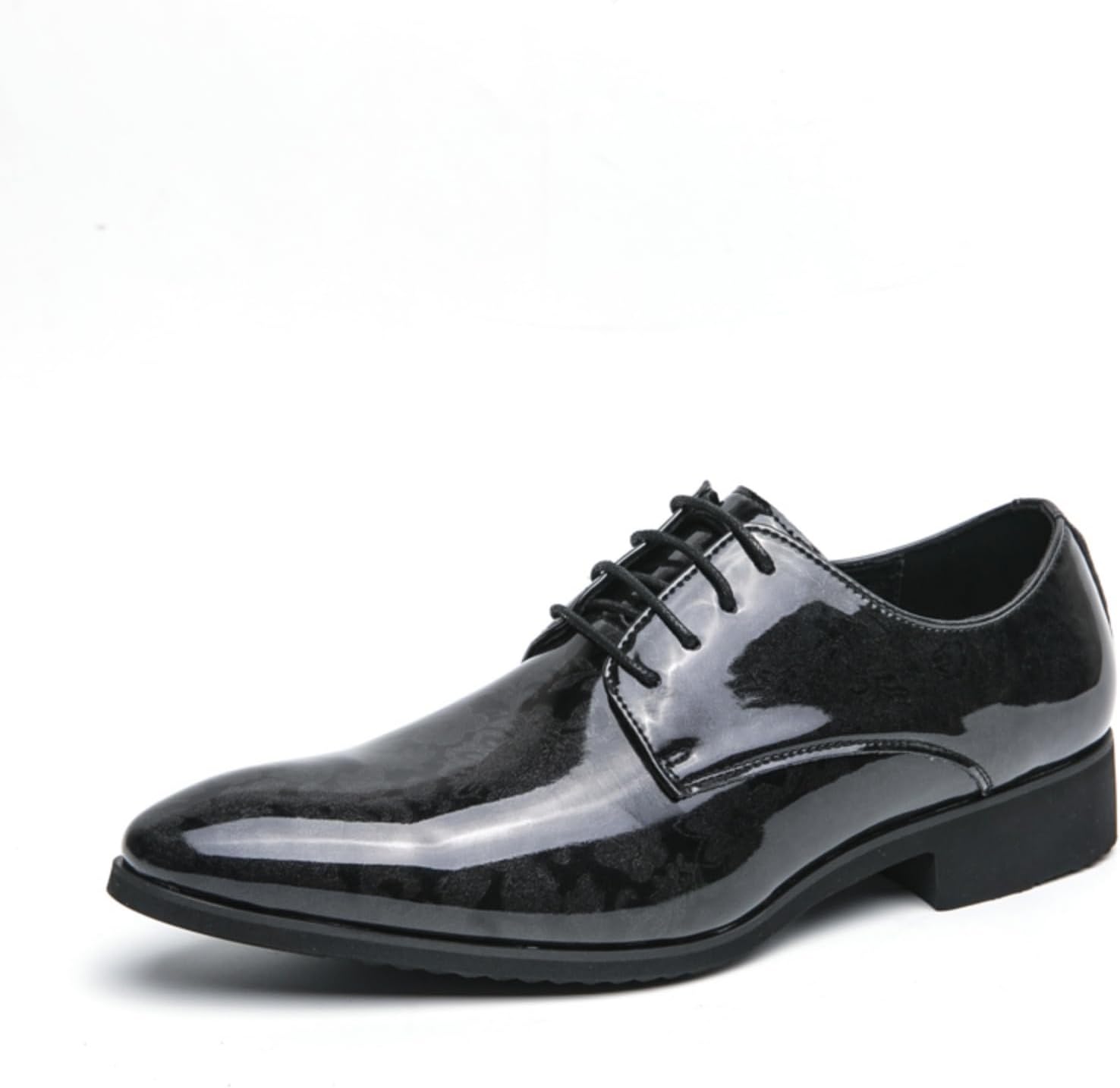 Мужские ретро туфли Oxfords из лакированной кожи с принтом, шнуровкой, низким верхом, заостренным носком, с нескользящей подошвой и массивным каблуком, повседневные туфли Dreby для официальных мероприятий, бизнеса и свадеб Boaobaihuo, черный
Мужские ретро туфли Oxfords из лакированной кожи с принтом, шнуровкой, низким верхом, заостренным носком, с нескользящей подошвой и массивным каблуком, повседневные туфли Dreby для официальных мероприятий, бизнеса и свадеб Boaobaihuo, черный