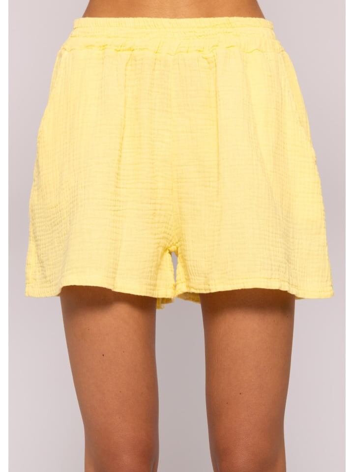 Шорты SASSYCLASSY Musselin Shorts, желтый
Шорты SASSYCLASSY Musselin Shorts, желтый