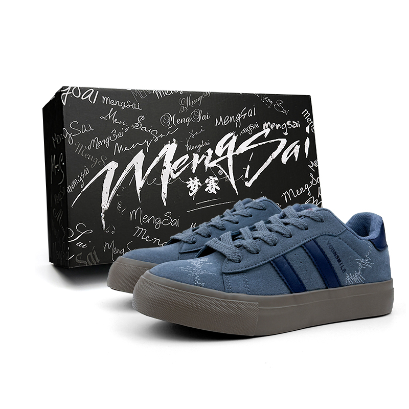 Mengsai Износостойкие, легкие, нескользящие, низкие кроссовки для скейтбординга, мужские, синие
Mengsai Износостойкие, легкие, нескользящие, низкие кроссовки для скейтбординга, мужские, синие