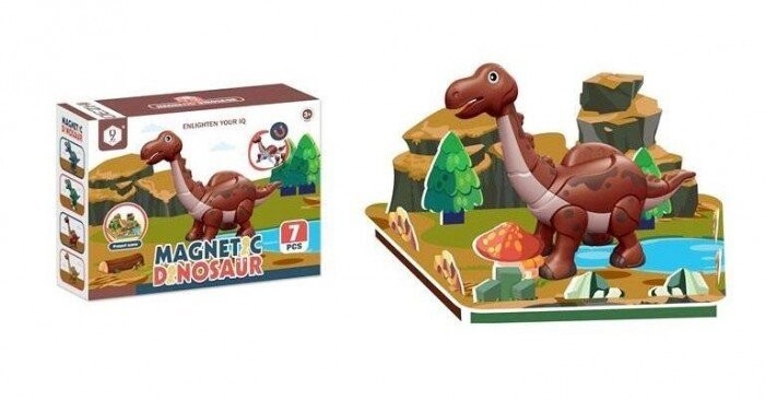 Магнитный динозавр для складывания. Inna marka
Магнитный динозавр для складывания. Inna marka