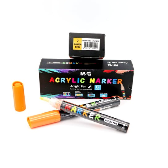 Набор Оранжевых Акриловых Маркеров 7 Inna marka
Набор Оранжевых Акриловых Маркеров 7 Inna marka