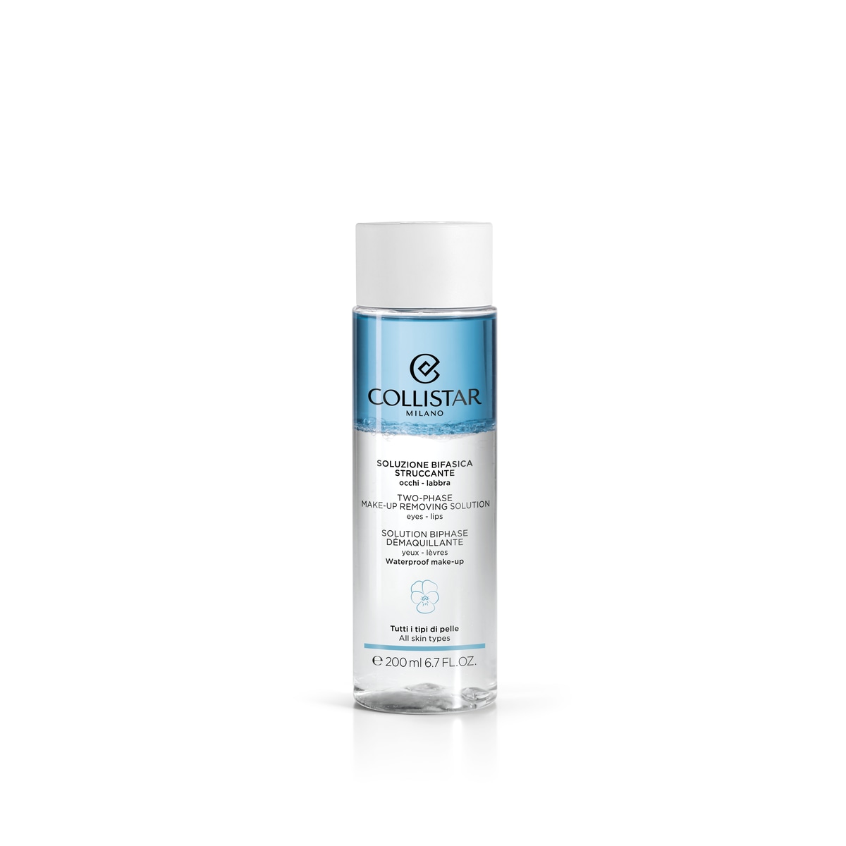 Средство для снятия макияжа two-phase make-up removing solution Collistar, объем 200 мл.
Средство для снятия макияжа two-phase make-up removing solution Collistar, объем 200 мл.