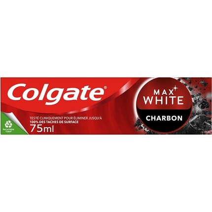 Colgate Max White Отбеливающая зубная паста с натуральным углем, 75 мл — удаляет до 100% поверхностных пятен
Colgate Max White Отбеливающая зубная паста с натуральным углем, 75 мл — удаляет до 100% поверхностных пятен