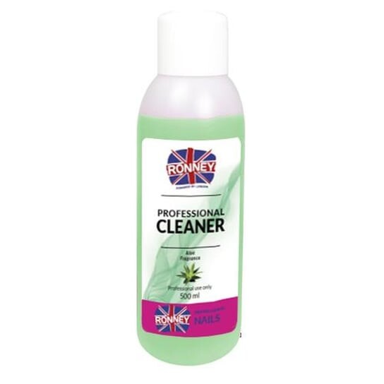 Обезжириватель ногтей, 500 мл Ronney, Professional Cleaner Aloe 
Обезжириватель ногтей, 500 мл Ronney, Professional Cleaner Aloe