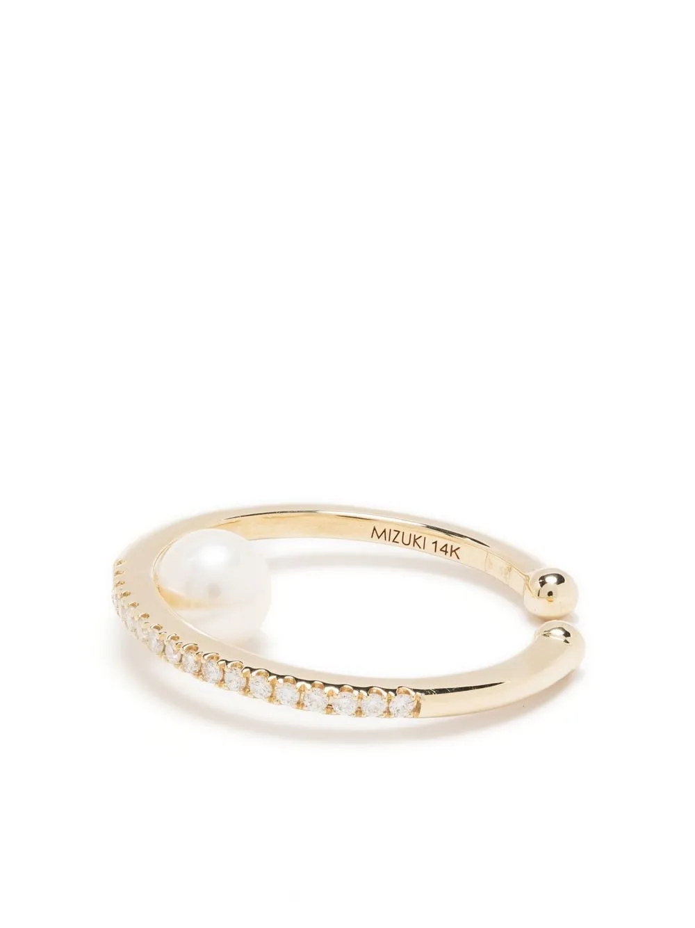 Серьга-кафф Sea of Beauty из желтого золота с бриллиантами и жемчугом Mizuki, золотой
Серьга-кафф Sea of Beauty из желтого золота с бриллиантами и жемчугом Mizuki, золотой