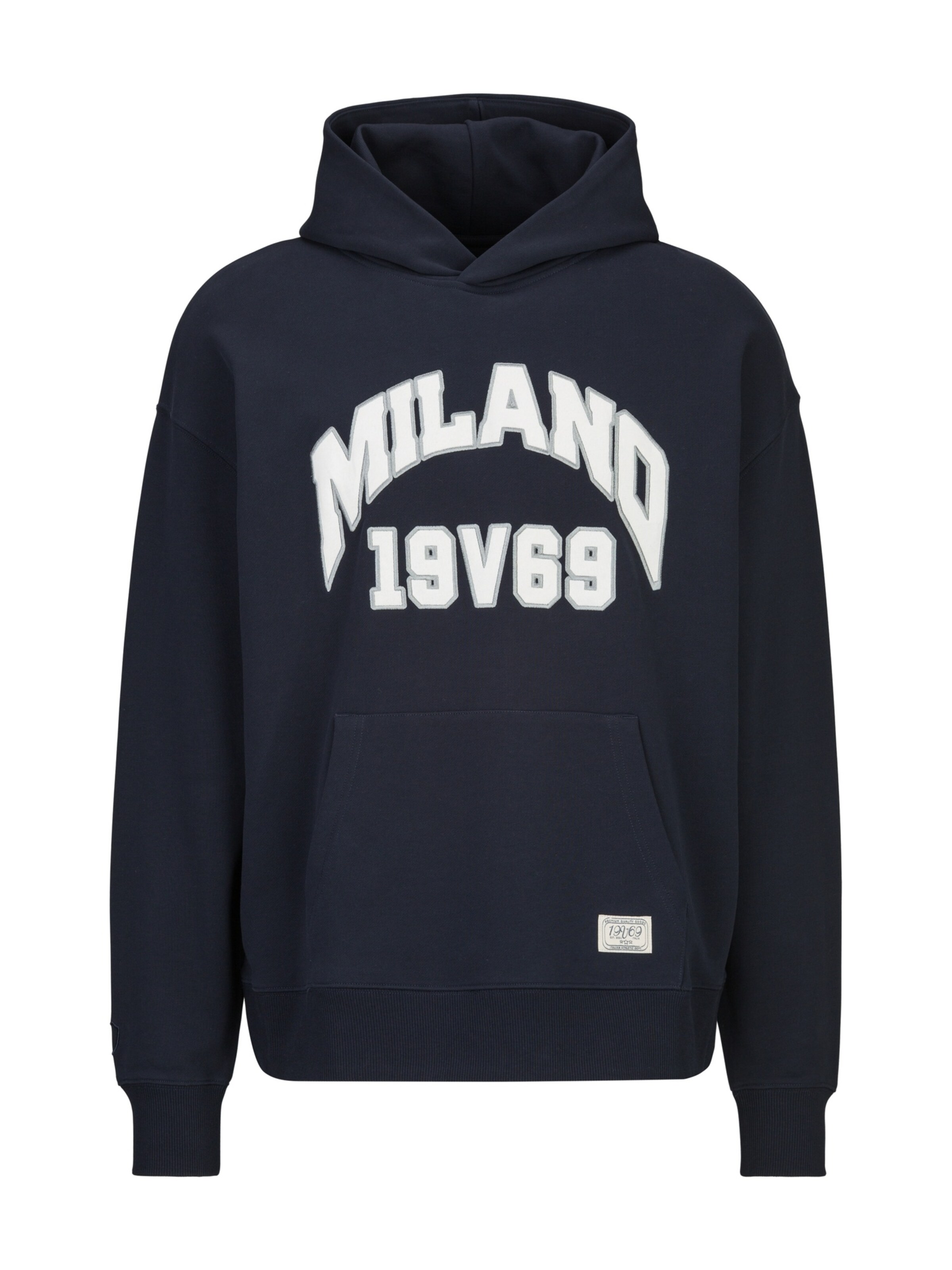 19V69 ITALIA Толстовка 'Quentino College' в темно-синем цвете
19V69 ITALIA Толстовка 'Quentino College' в темно-синем цвете