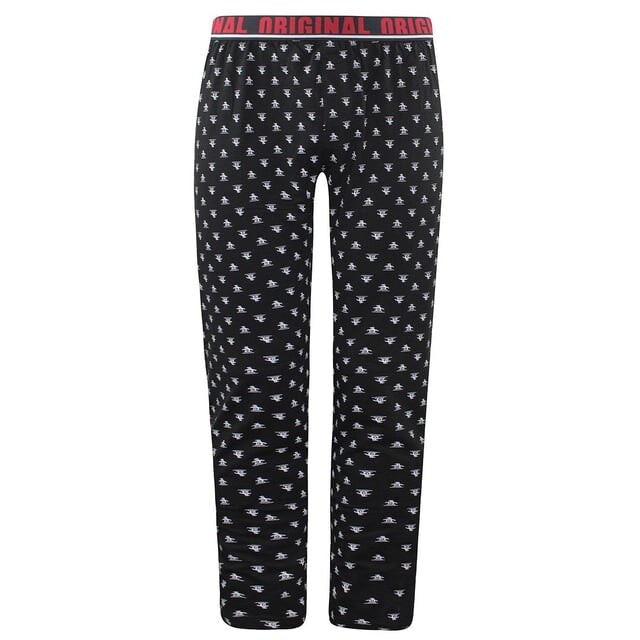 Мужские пижамные штаны черного цвета из джерси Lounge Original Penguin, черный
Мужские пижамные штаны черного цвета из джерси Lounge Original Penguin, черный