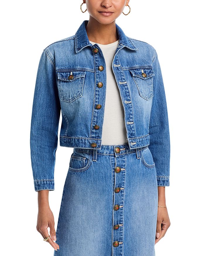 Короткий джинсовый жакет Koda L'AGENCE, синий
Короткий джинсовый жакет Koda L'AGENCE, синий